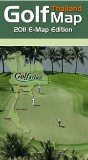 Thailand Golf Map 2011